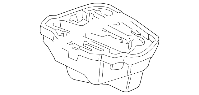 Trunk Floor Storage Box 1J0-012-115-AD - View 12