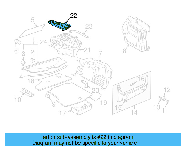 Floor Jack 1K0-011-031-P - View 15