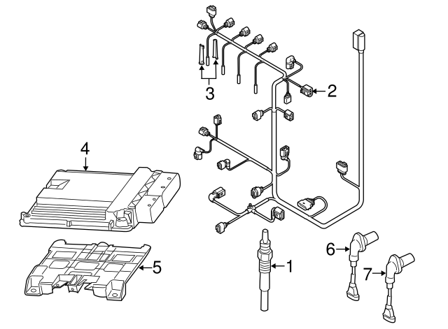 Crankshaft Position Sensor 03C-906-433-E - View 15