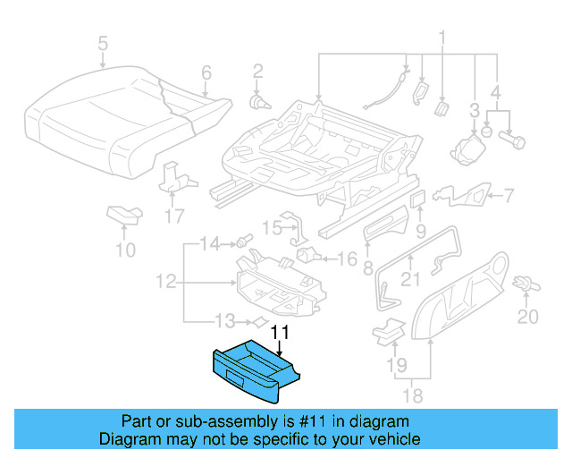 Storage Drawer 5K0-882-602-82V