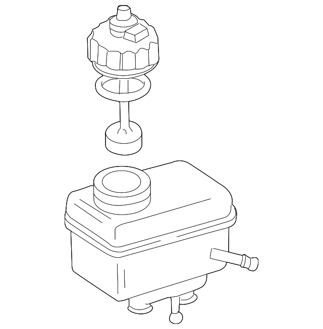 Brake Master Cylinder Reservoir 1J1-611-301 - View 19