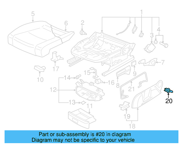 Side Cover Clip 1T0-881-621