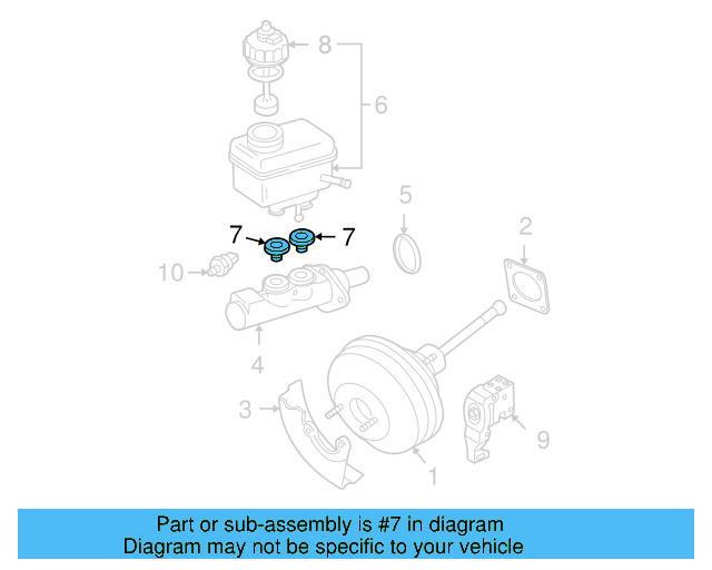 Master Cylinder Plug 357-611-817 - View 55