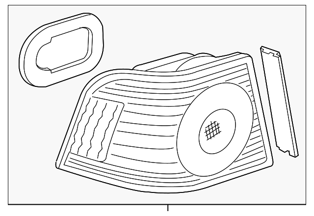 Tail Lamp Assembly 3D0-945-096-E