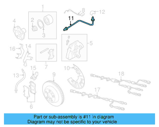 Brake Tube 7P6-614-162 - View 16