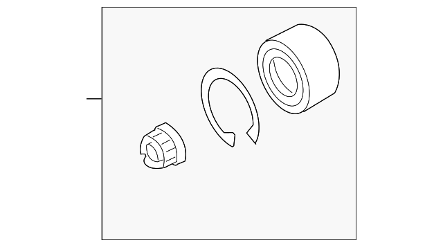 Brake Hydraulic Line Bracket 4D0-611-715-B - View 26