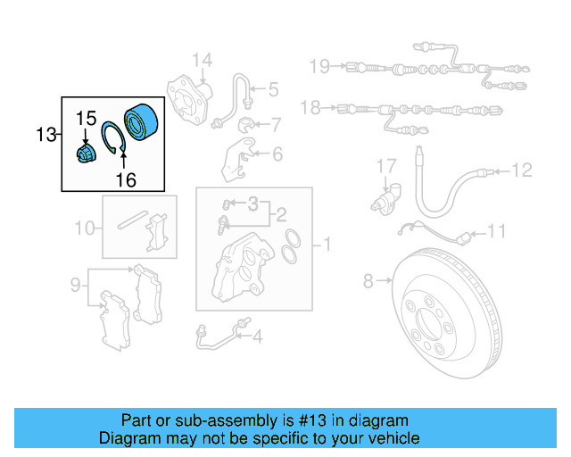 Brake Hydraulic Line Bracket 4D0-611-715-B - View 24