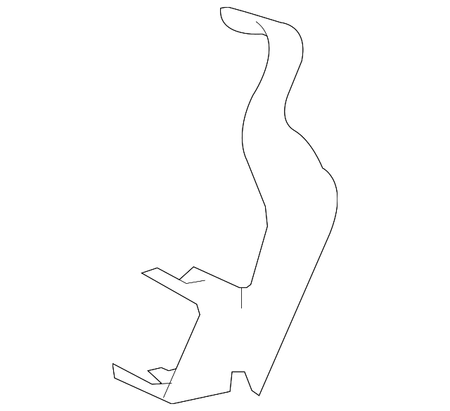 ABS Sensor Bracket 7L6-614-514-B