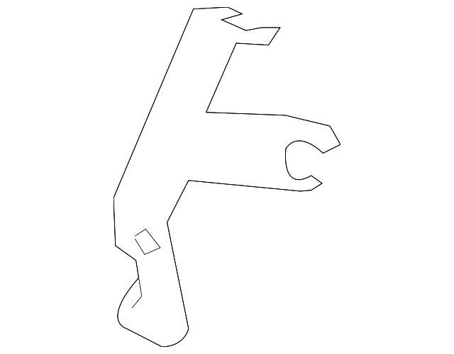 Brake Hose Bracket 7L0-614-513-A