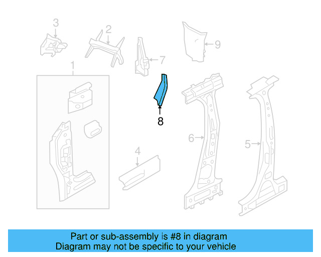 Sound Absorber 5C6-864-712 - View 9