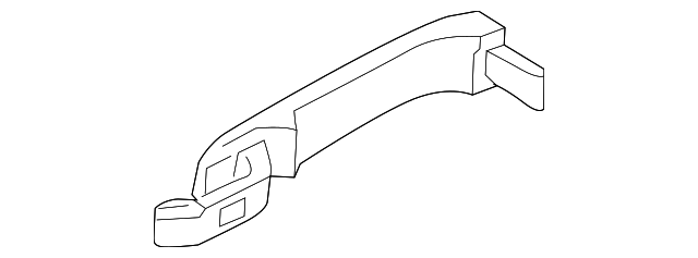 Handle, Outside (Unpainted) 3d4839205bgru