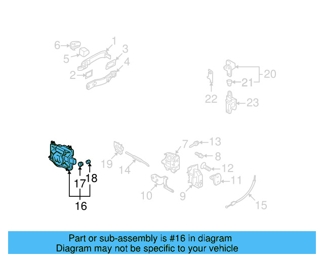 Lock Assembly 3D1-837-015-AF