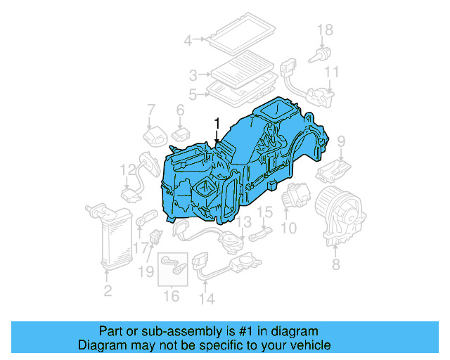Evaporator Assembly 1J1-820-007-B - View 17