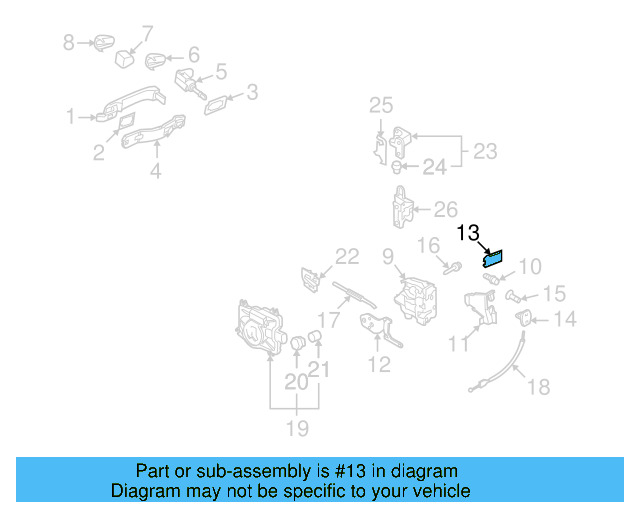 Lock Cover 3D0837350B