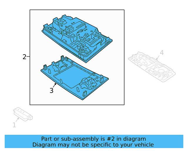 Front Lamp Assembly 5TA-947-105-B-WHI