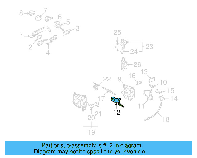 Lock Bracket 3D0-837-868-C - View 5