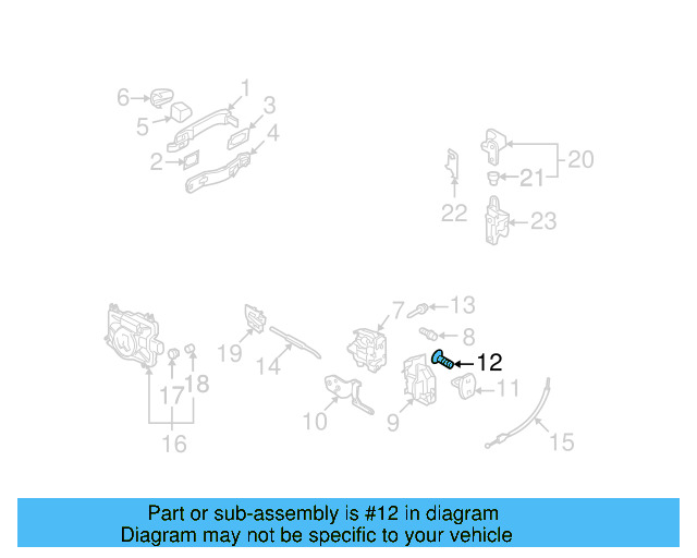 Striker Screw N-907-985-05 - View 17