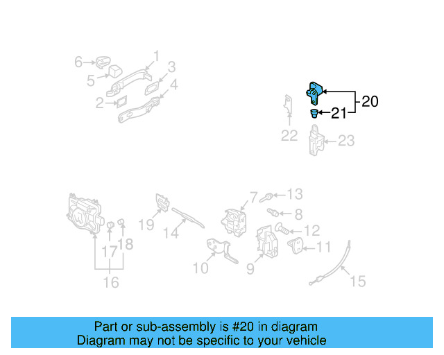 Drive Unit Mount 3D0-837-849 - View 2
