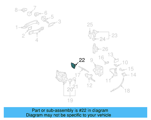 Handle, Inside 3D0-837-618-D