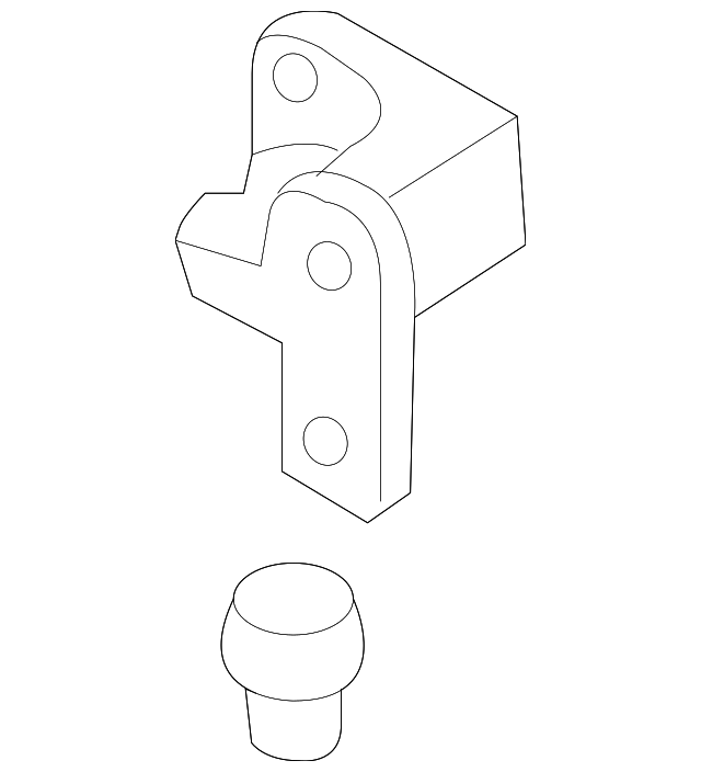 Upper Hinge 3D4-831-402-C - View 3