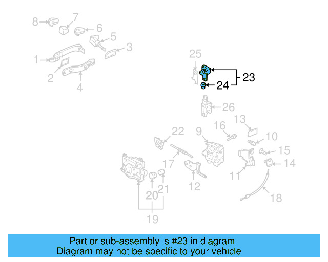 Upper Hinge 3D4-831-401-C