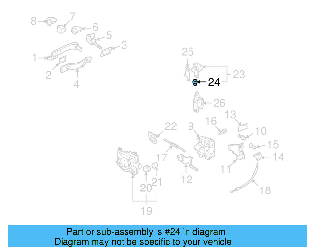 Upper Hinge Cap N-904-030-03 - View 8