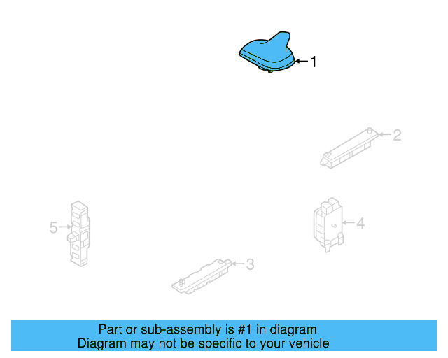 Antenna Assembly 5Q0-035-507-E-5FQ - View 8