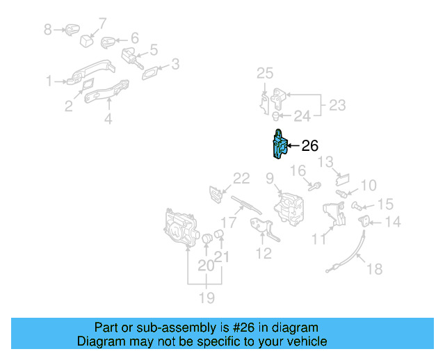 Lower Hinge 3D4-831-412-C