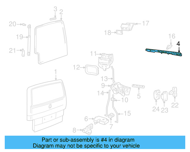 Handle, Outside 701-829-213-D-01C - View 4