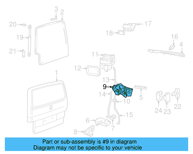 Handle, Outside 705-829-213-A