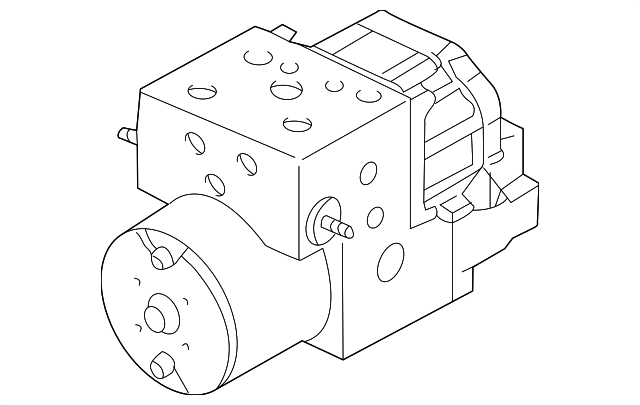 ABS Hydraulic Assembly 8E0-614-111-Q
