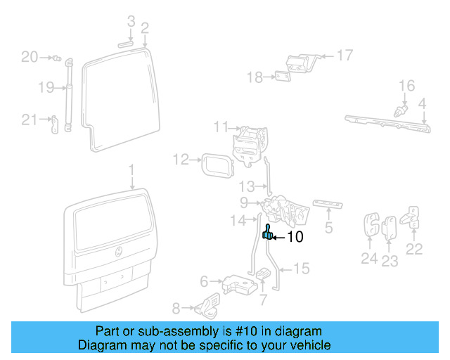 Handle, Inside 705-829-309-A-01C - View 3