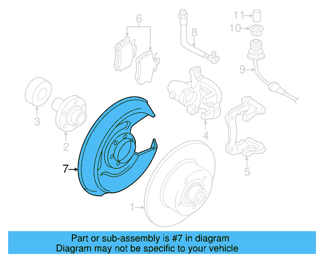 Splash Shield 8E0-615-612-E - View 12