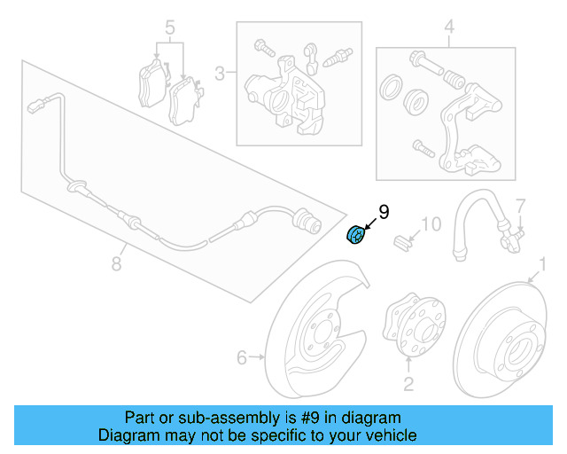 Speed Sensor Cup 893-927-809 - View 12