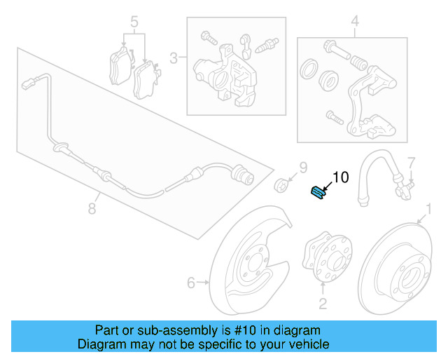 Speed Sensor Sleeve 443-927-817 - View 11