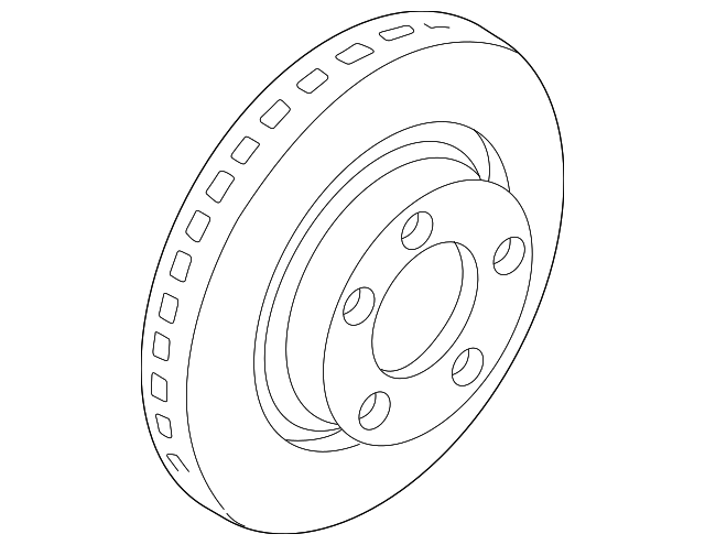 Disc Brake Rotor 8E0-615-301-C - View 3
