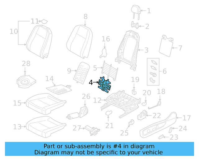 Lumbar Support 5C6-881-880 - View 21