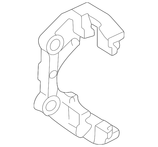 Disc Brake Caliper Bracket 3B0-615-125 - View 22