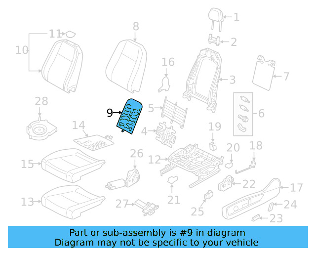 Seat Cushion Heater 3CN-963-556-J - View 17