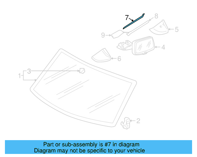 Wire Shield 7L0-857-594-9B9 - View 3
