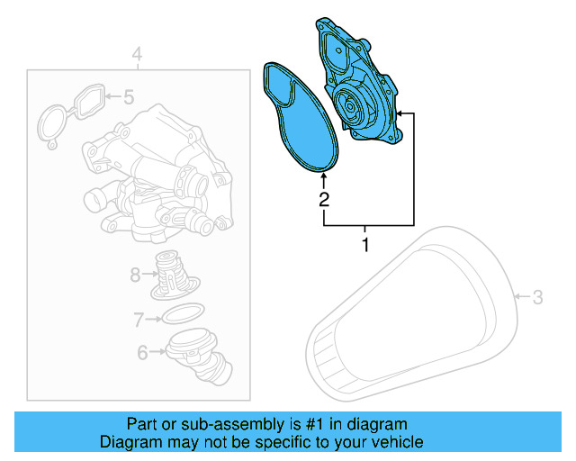 Serpentine Belt 06J-260-849-F - View 16