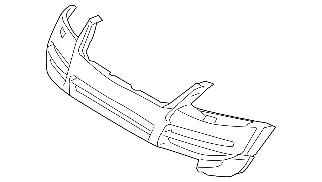 Bumper Cover (Unpainted) 7l6807417dgru - View 6