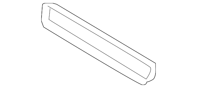 Grille Molding 7L6-807-243-8Z8 - View 8