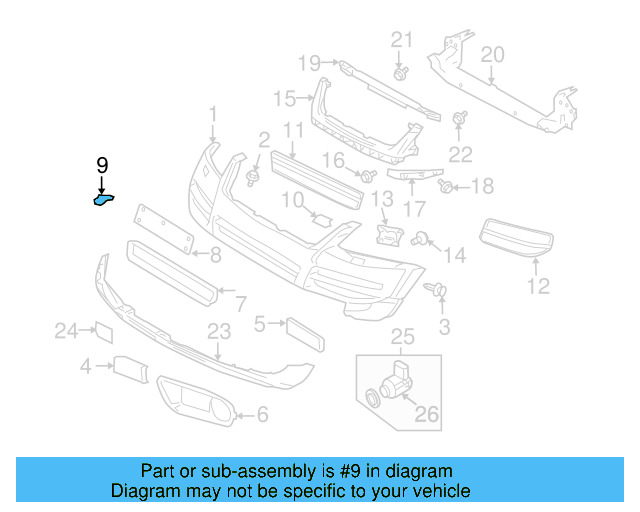 Wheel Opening Molding Rivet N-038-550-1 - View 15