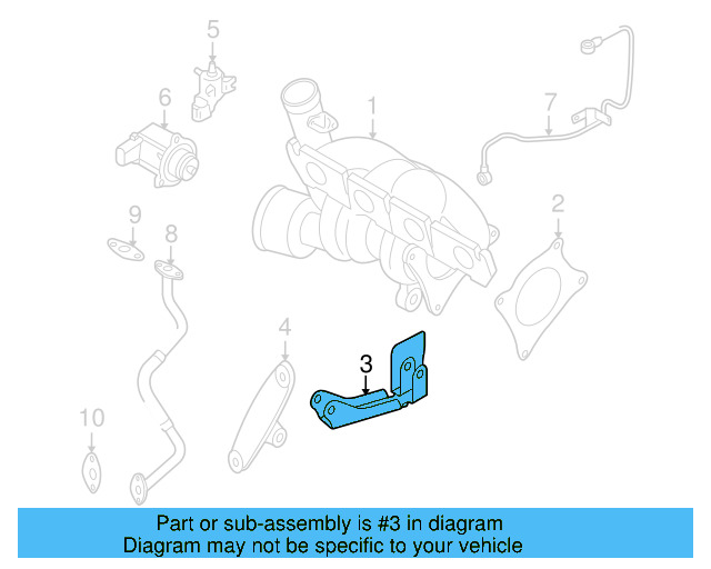 Bracket 06F-145-533-B - View 18