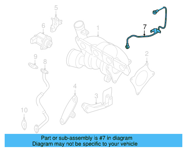 Oil Inlet Line 06F-145-778-G - View 13
