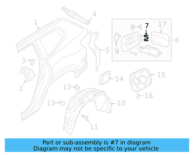 Door Spring 5GE-809-931 - View 5