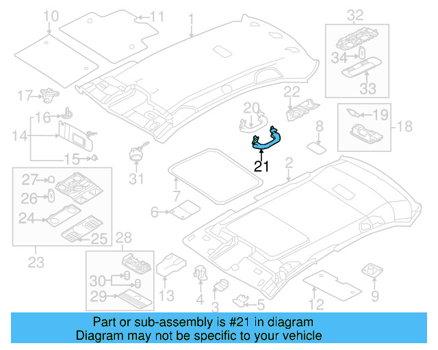Front Lamp Assembly 1K0-947-105-BA-YML
