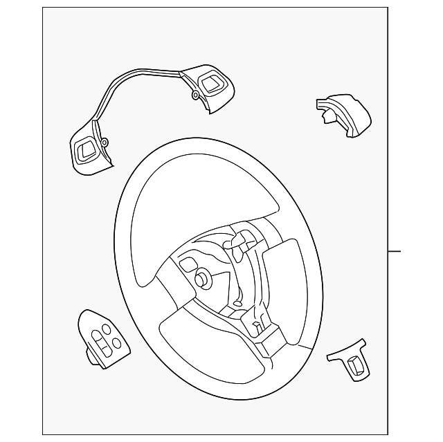 Steering Wheel 5K0-419-091-AE-ASY - View 2