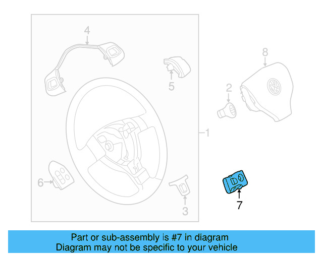 Control Module 5K0-959-542-B - View 20